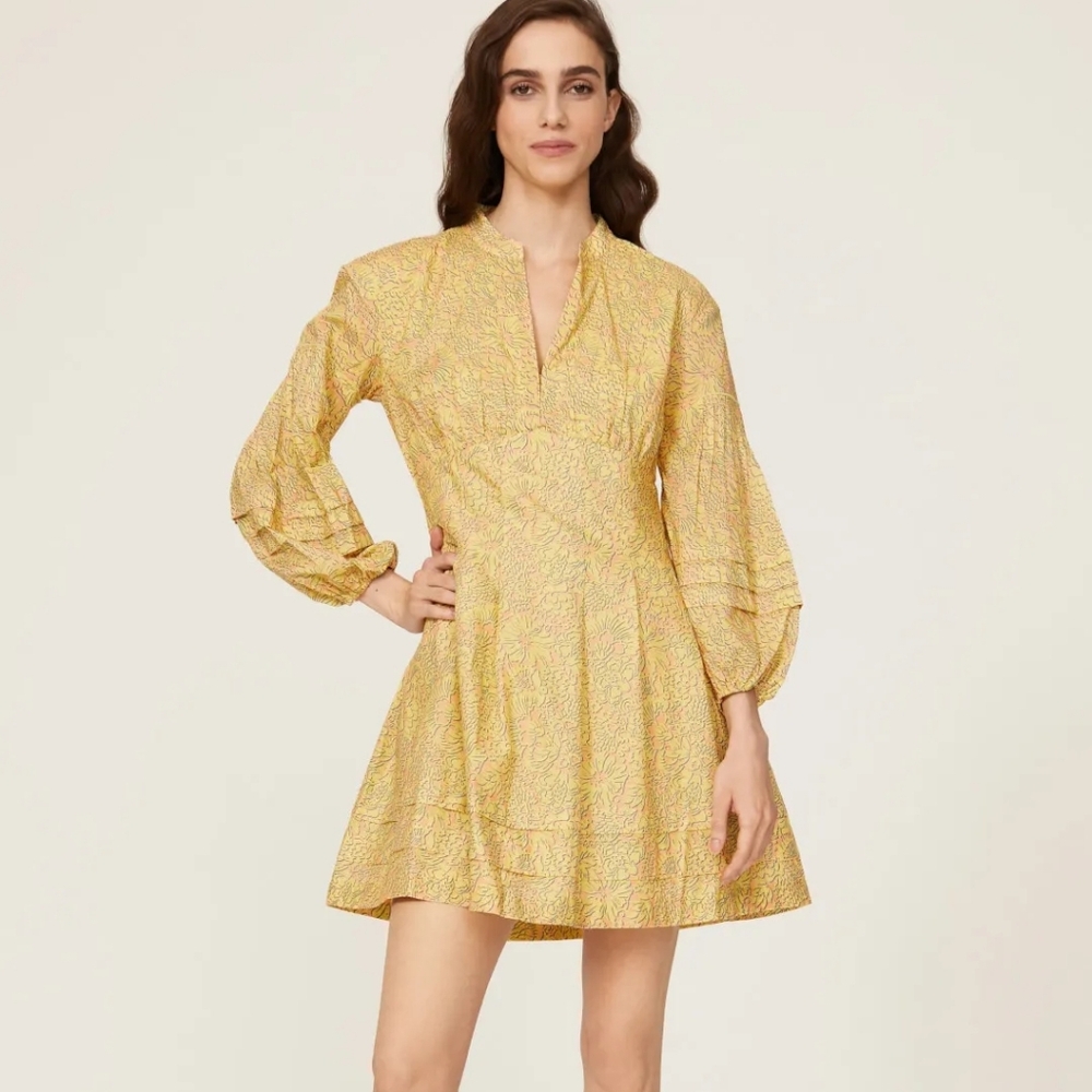 Derek Lam Collective Paisley Floral Dress NWOT